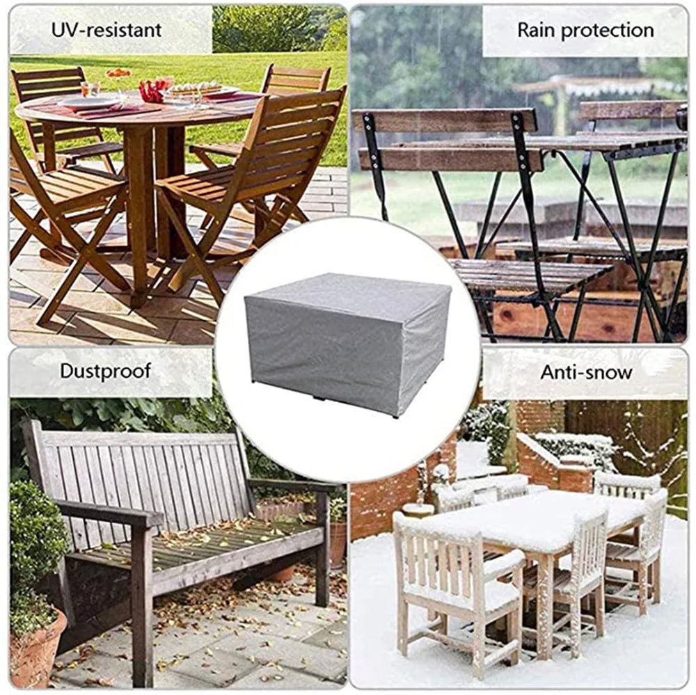 130 Size Customizable Outdoor Garden Furniture Cover Patio Chair Cover Waterproof Dust Cover