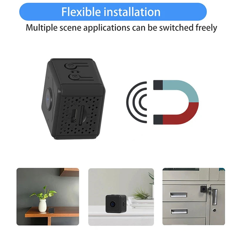 Xiaomi Wireless WiFi Camera Remote Monitor Mini Camera Tiny Home IP Camera With Built-In Battery In Super-Long Battery Life